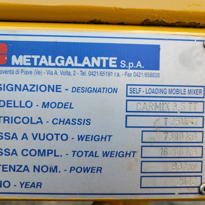 CARMIX 3.5 USADO (T25W41)
